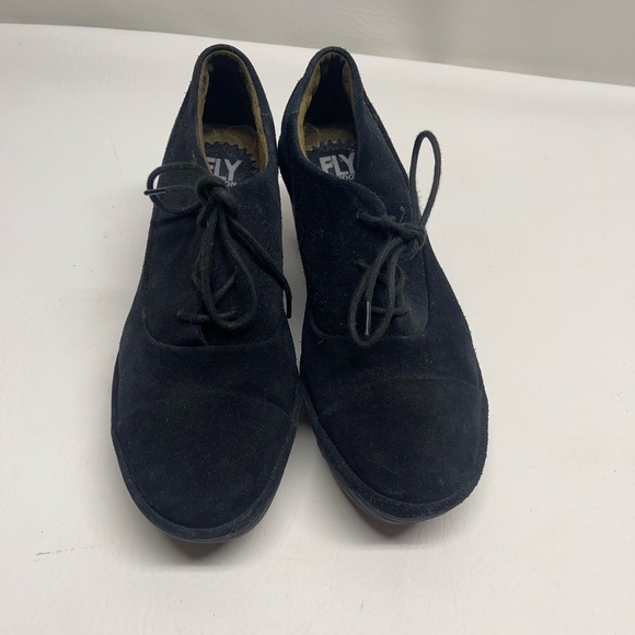 FLY LONDON WOMENS PLATFORM WEDGES SIZE 38 US 7.5- 8 - Picture 2 of 6